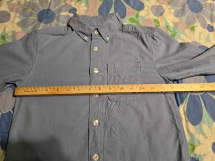 Photo of free Kid's Blue Collared Button-up M(8) (West 7th) #2