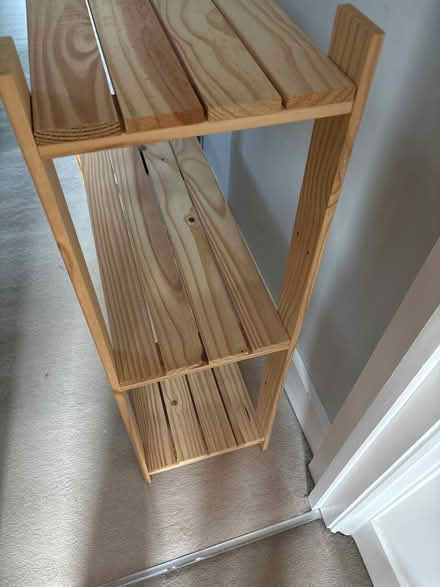 Photo of free Basic wooden shelves (Kingston Gate KT2) #2