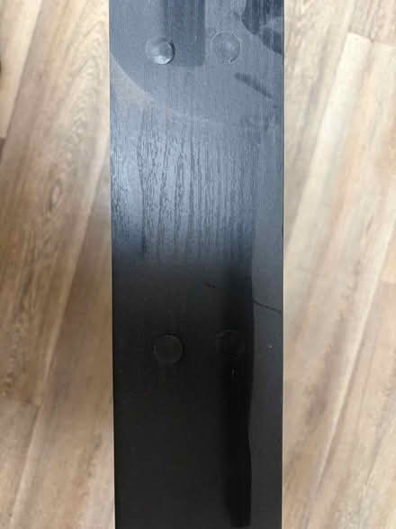Photo of free 2 x Black wall shelves (Ip33) #2