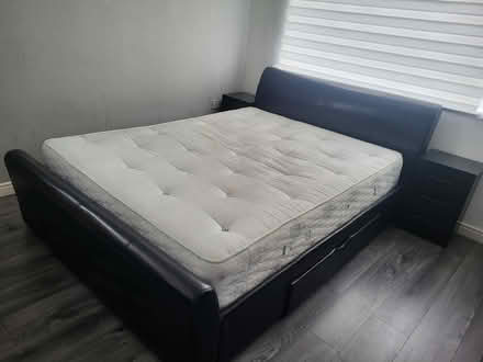 Photo of free King size bed (Norton) #2