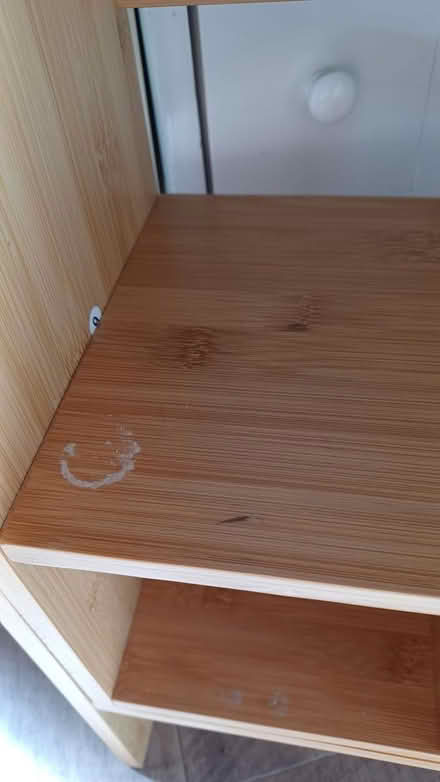 Photo of free Bamboo shelf unit (Larklands, DE7) #3