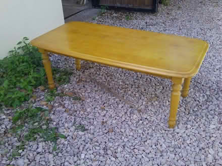 Photo of free Pine / Beech Coffee Table (Chelston TQ2) #3