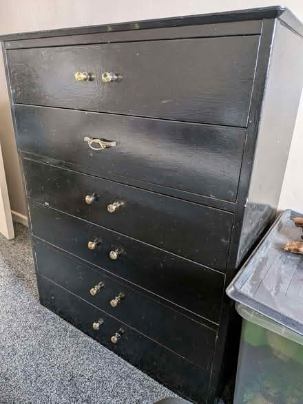 Photo of free Chest of drawers (Leverstock Green HP3) #2