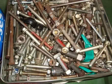 Photo of free Two Large Tins of Nuts and Bolts . (Ferndale DY11) #2