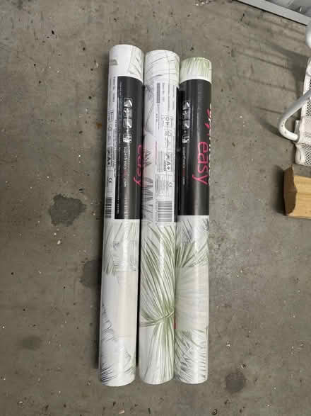 Photo of free 3 rolls bamboo print walloaper (London SE6) #1