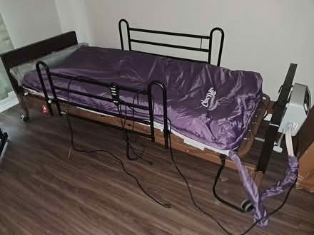 Photo of free Hospital Bed with mattress (Pflugerville, TX, USA) #1