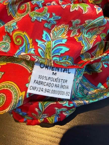 Photo of free Indian poliéster dress size 8 UK (Hampstead Heath) #3
