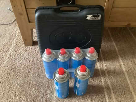 Photo of free Halfords camping stove + gas (Melksham SN12) #2