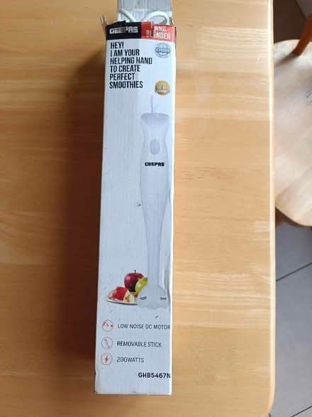 Photo of free Hand blender 200 W new (Caldecott OX14) #1