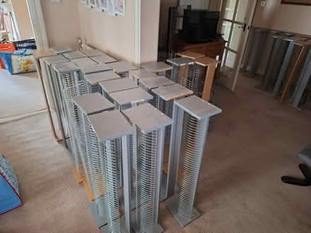 Photo of free cd/dvd storage racks (Eastbourne BN21) #1