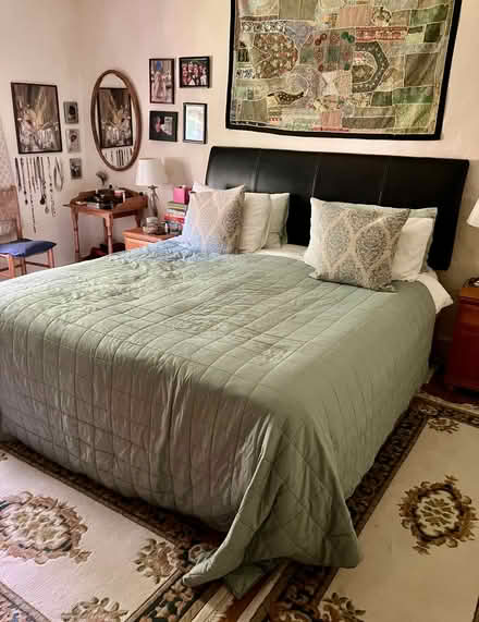 Photo of free John Lewis superking divan bed, mattress & headboard (Howtown, Ullswater CA10) #1