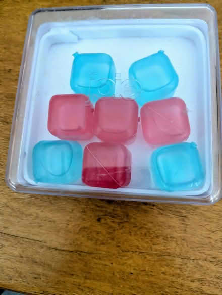 Photo of free 8 x no-melt plastic icecubes (Berkhamsted HP4) #1