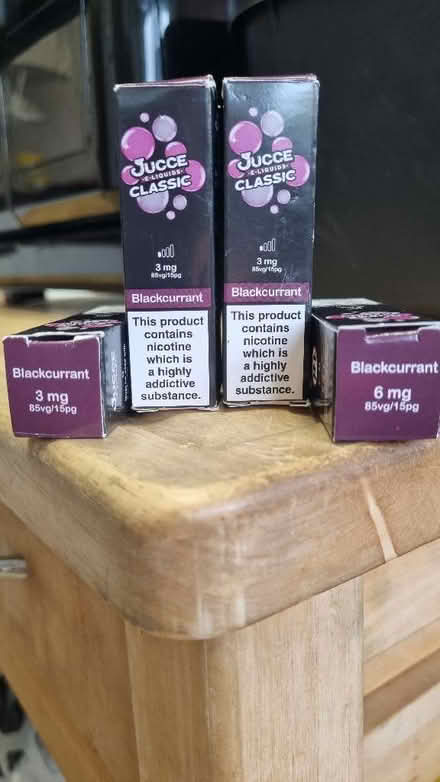 Photo of free Blackcurrant E-liquid vapes (Great Barford MK44) #1