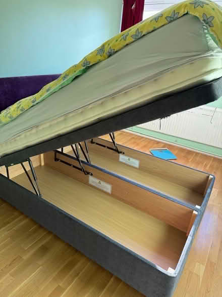 Photo of free Storage bed and mattress (Islington) #3