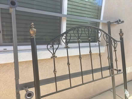 Photo of free Queen bed frame with storage under (Four Seasons Beaumont) #1