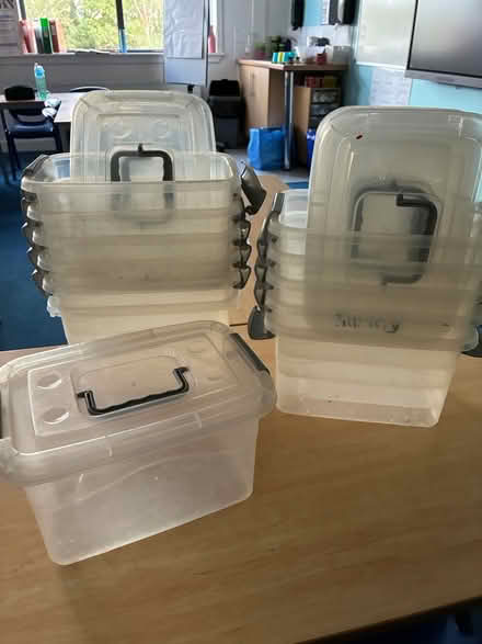 Photo of free Plastic boxes with lids (Alvechurch B48) #1