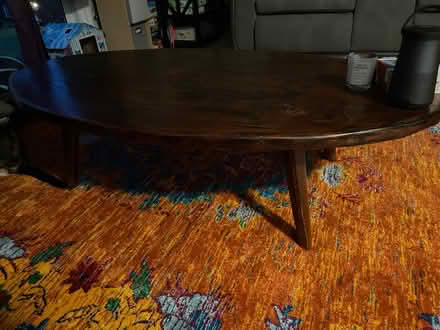 Photo of free large coffee table (Central New Milford) #2