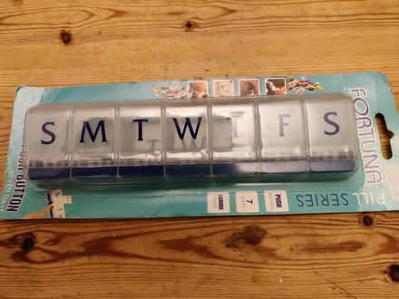 Photo of free Weekly medication organiser (Moorlands LA1) #1