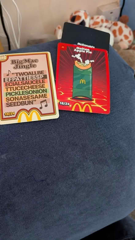 Photo of free McDonald's cards (NN3 8XJ) #1