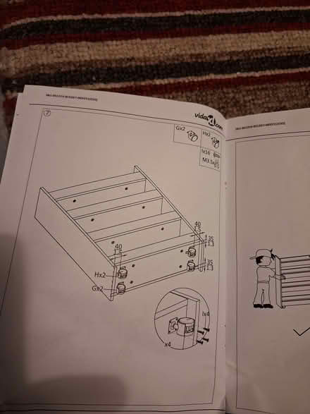 Photo of free Partly assembled narrow oak trolley (Dyke Road area BN1) #4