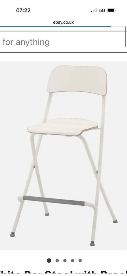 Photo of free 2 x Ikea Fold Out Bar Stool (Cabinteely Co Dublin) #1