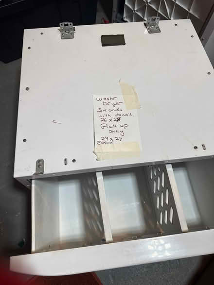 Photo of free Washer dryer stands (Crossing’s Community) #1