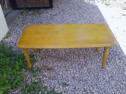 Photo of free Pine / Beech Coffee Table (Chelston TQ2) #2
