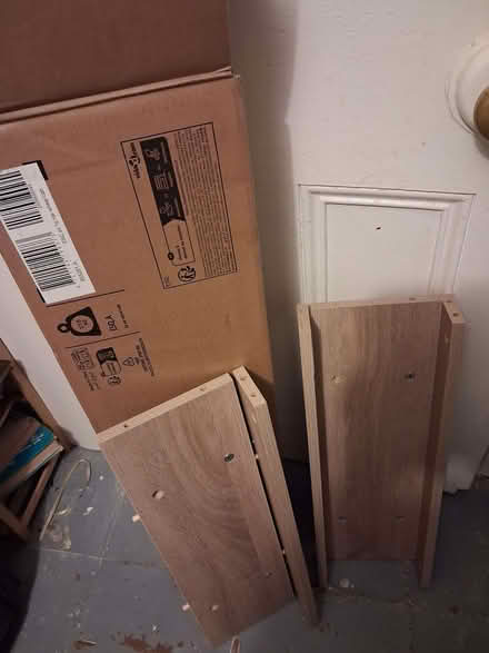 Photo of free Partly assembled narrow oak trolley (Dyke Road area BN1) #1