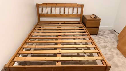Photo of free Double Bed Frame (Petts Wood BR2) #2