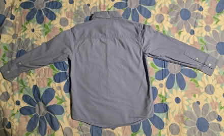 Photo of free Kid's Blue Collared Button-up M(8) (West 7th) #4