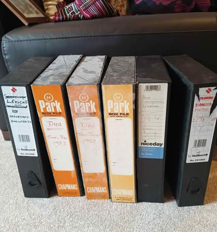 Photo of free Six Box Files (used) (Godalming GU7) #3