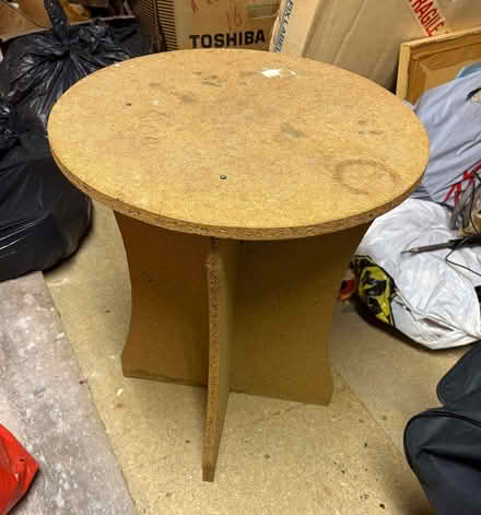 Photo of free wooden end table (Tinshill LS16) #1