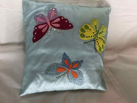 Photo of free Cushion with Butterflies (Harrogate HG2) #1