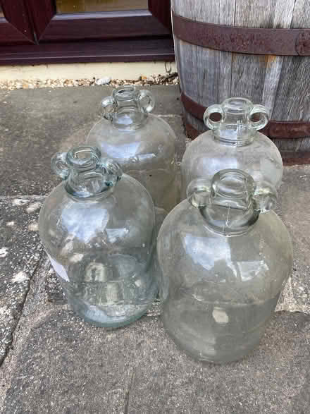 Photo of free 4 demijohns (Moorlinch TA7) #1