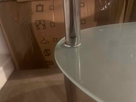 Photo of free glass coffee table / tv stand (Manchester M1) #3