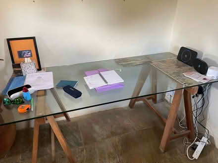 Photo of free Glass Desk (Needham Market IP6) #1