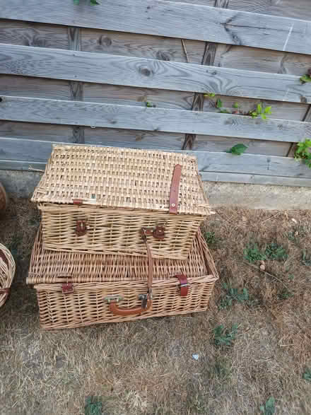 Photo of free Assorted Woven Baskets (Bexley DA5) #2