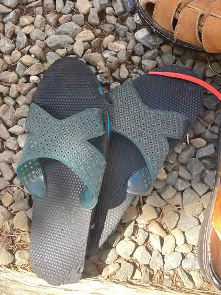 Photo of free Women’s size 11 plastic Sand (Foothill Boulevard Cupertino) #1