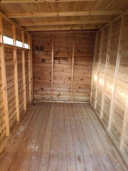 Photo of free 10' x 6' wooden pent shed (Burniston (YO13 0JG)) #3