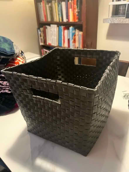 Photo of free Grey Storage Baskets (Kensington) #1
