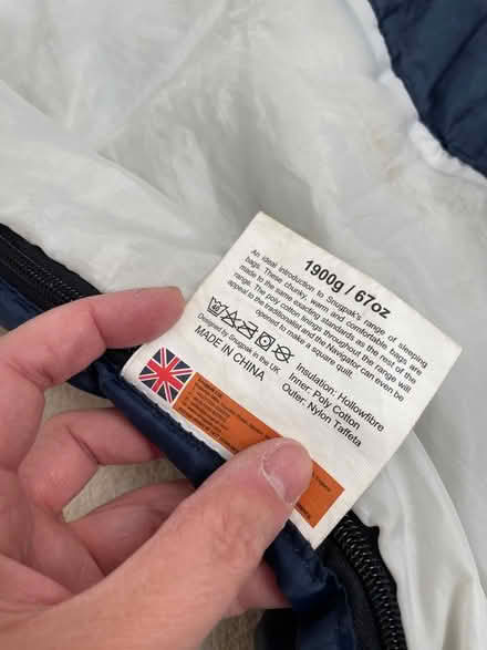 Photo of free Full size sleeping bag (North Road BA2) #4