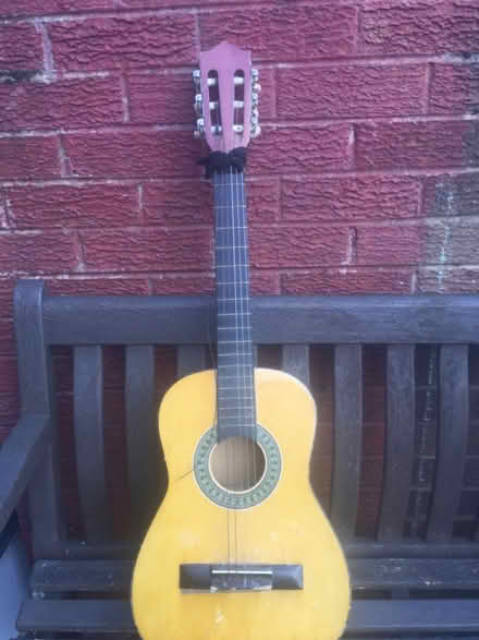 Photo of free Damaged Child’s guitar (Liverpool L6) #1