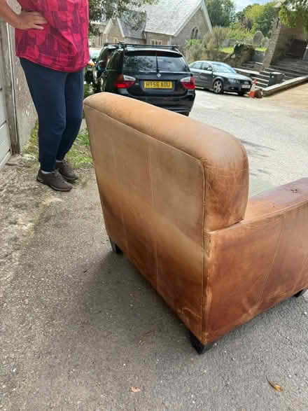 Photo of free Arm Chair - leather (Ashprington, Totnes) #1
