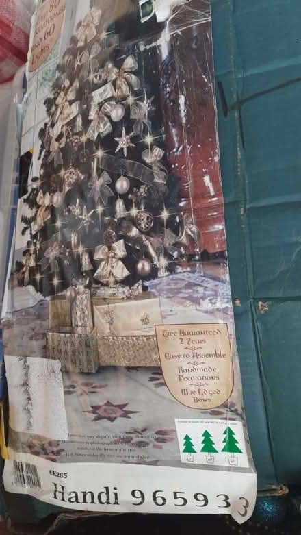 Photo of free Christmas tree re-usable with decorations (Byfleet KT14) #1