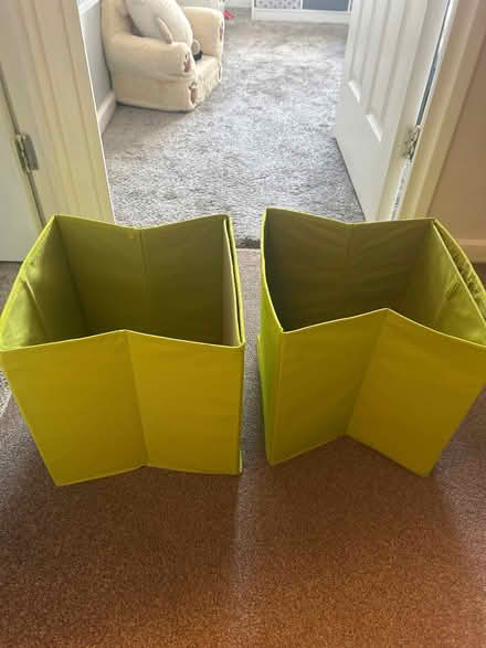 Photo of free 2 Green Boxes (Greasbrough S61) #1