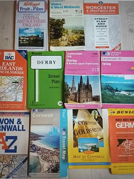 Photo of free AZ ordnance survey maps selection (Hednesford WS12) #1