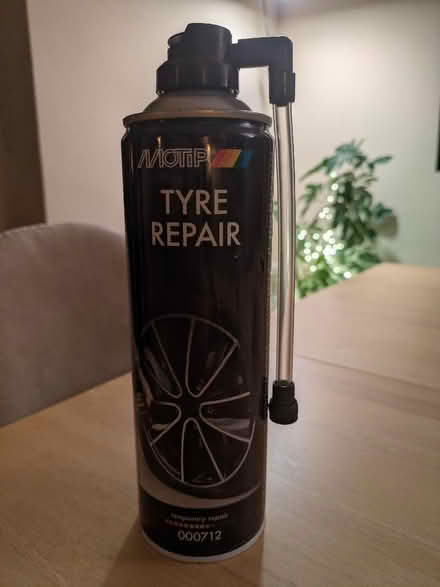 Photo of free Tyre repair spray (St John's TN13) #1