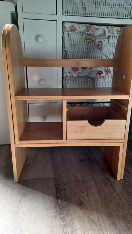Photo of free Bamboo shelf unit (Larklands, DE7) #1