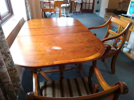 Photo of free Dining room table (Moreton Hall IP32) #2