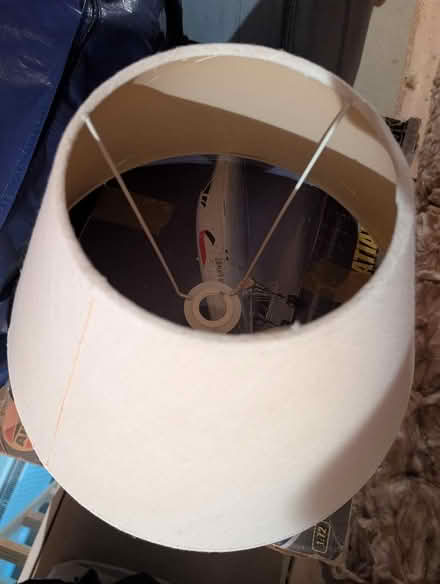 Photo of free Larger sized cream lampshade (Ninfield TN33) #1